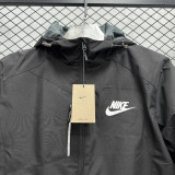 2024 NK Velvet Thickened warm Black Outdoor Jackets # F2 加绒冲锋衣