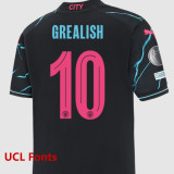 23-24 Man City Third Fans Soccer Jersey