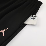 24-25 PSG Jordan Khaki Pink Jacket Tracksuit #03