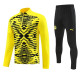 24-25 Dortmund Yellow Black Half Pull Tracksuit (半拉链)
