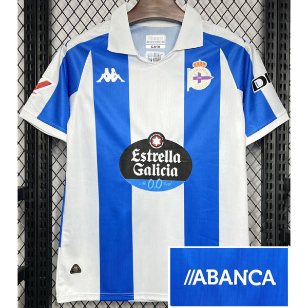 24-25 La Coruna Home Fans Soccer Jersey
