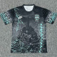24-25 Brazil Black Special Edition Fans Soccer Jersey 绿花边
