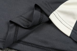 24-25 Man Utd Dark gray Half Pull Tracksuit (半拉链)