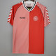 1986 Denmark Home Retro Soccer Jersey