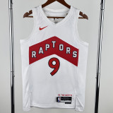 22-23 Raptors BARRETT #9 White Top Quality Hot Pressing NBA Jersey
