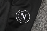 24-25 Napoli Blue Black Kids Half Pull Tracksuit (童装)(半拉链)