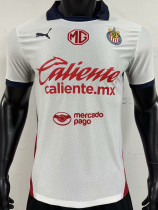 24-25 Chivas Away Player Version Soccer Jersey