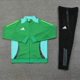 2024 AD Green Jacket Tracksuit #2307