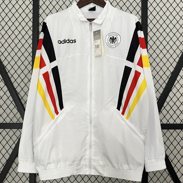 24-25 Germany White Windbreaker