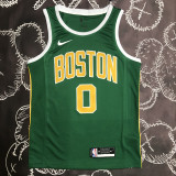CELTICS TATUM #0 Green Top Quality Hot Pressing NBA Jersey