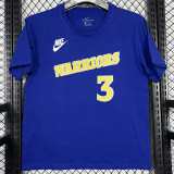 T259 WARRIORS PAUL #3 Blue High Quality Casual T-Shirt