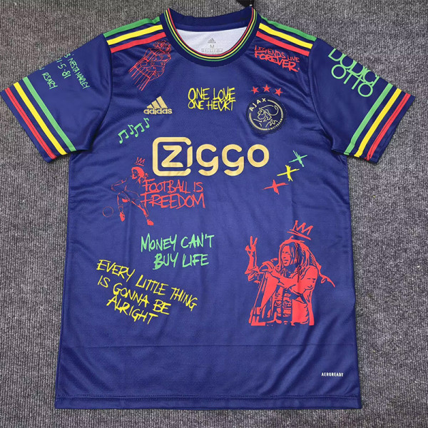 24-25 Ajax Royal Blue Special Edition Fans Soccer Jersey *宝蓝