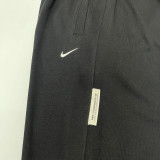 W1纯棉卫裤 NK Black Top Quality Sweatpants (Have Pocket)