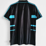 1999-2000 Marseille Away Black Retro Soccer Jersey