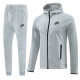 2024 NK Grey Hoodie Jacket Tracksuit #NM07