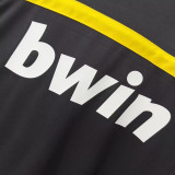 2011-2012 RMA Black GoalKeeper Retro Soccer Jersey (带章)