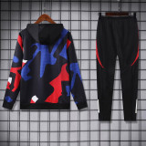 24-25 Man Utd Red blue Hoodie Tracksuit (卫衣套装)