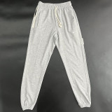 W1纯棉卫裤 NK Grey Top Quality Sweatpants (Have Pocket)