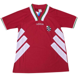 1994 Bulgaria Away Red Retro Soccer Jersey