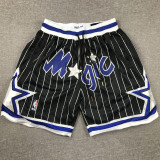 Magic Black City Edition Top Quality NBA Pocket Pants #魔术队