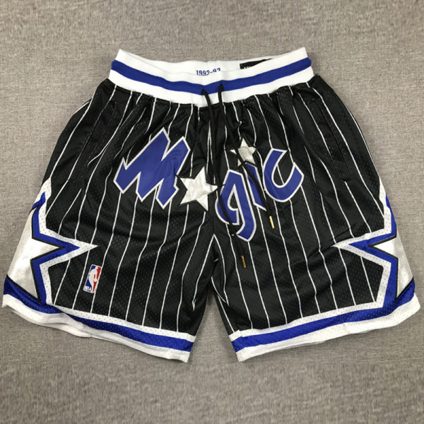 Magic Black City Edition Top Quality NBA Pocket Pants #魔术队