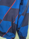 24-25 Croatia Lake blue & Blue Double Sided Windbreaker (双面风衣)
