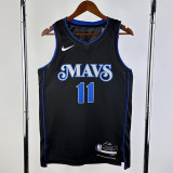 23-24 Dallas Mavericks IRVING #11 Black City Edition Top Quality Hot Pressing NBA Jersey(V领)