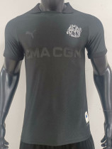 24-25 Marseille Black 125th Anniversary Player Version Soccer Jersey