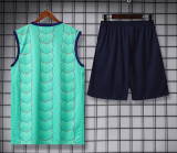 24-25 BAR Lake Blue Tank top and shorts suit