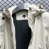 2024 DST Velvet Thickened warm Beige Outdoor Jackets #F12加绒冲锋衣