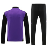 24-25 Germany Purple Kids Half Pull Tracksuit (童装)(半拉链)