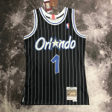 1995 Magic HARDAWAY #01 Black Retro Top Quality Hot Pressing NBA Jersey