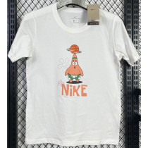 T128 White High Quality Casual T-Shirt *派大星