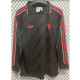 24-25 Man Utd Black Special Retro Edition Long Sleeve Soccer Jersey (长袖)