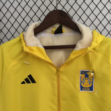 23-24 Tigres UANL Yellow Windbreaker (黑边)