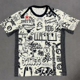 24-25 Club America Beige Black Training shirts