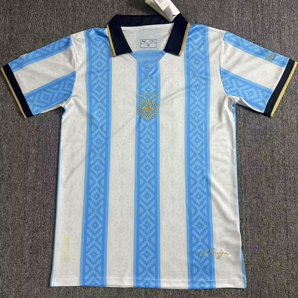 24-25 Argentina Comma Blue Special Edition Fans Soccer Jersey