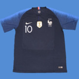 2018 France Home Retro Soccer Jersey