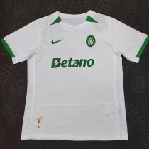 24-25 Sporting Lisbon Away Fans Soccer Jersey