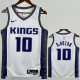 22-23 Kings DEROZAN #10 White Top Quality Hot Pressing NBA Jersey