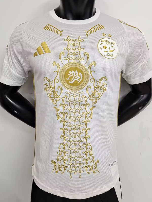 24-25 Algeria White Special Edition Player Version Training shirts #35