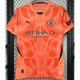 24-25 Man City Red Orange Goalkeeper Fans Soccer Jersey