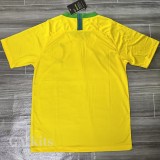 2018 Brazil Home Retro Soccer Jersey
