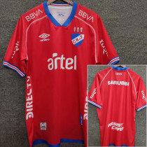 25-26 Club Nacional Red Fans Soccer Jersey