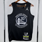 WARRIORS CURRY #30 Black Glory Edition Top Quality Hot Pressing NBA Jersey 荣耀版