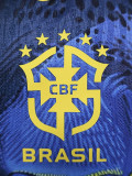 24-25 Brazil Blue Special Edition Player Version Soccer Jersey