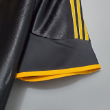 2000-2001 RMA Away Black Retro Soccer Jersey