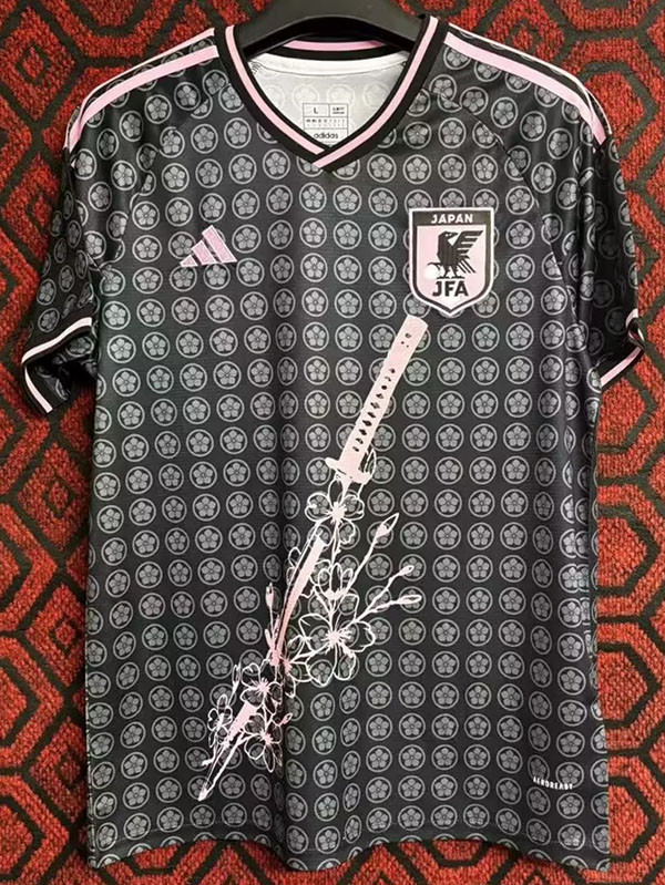 2024 Japan Grey Black Special Edition Fans Soccer Jersey *樱花剑