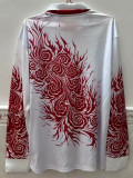 24-25 Japan 火焰Y3 White Special Edition Long Sleeve Soccer Jersey (长袖)