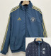 24-25 Man Utd Blue & Black Double Sided Windbreaker (双面风衣)